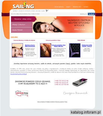 Sztuczna biżuteria - Sailing.com.pl