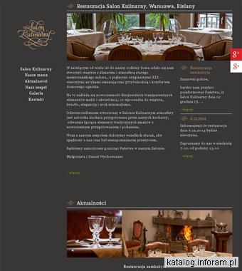 SALON KULINARNY nowe restauracje Żoliborz Bielany