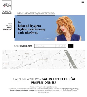 L'oreal professionnel salon fryzjerski