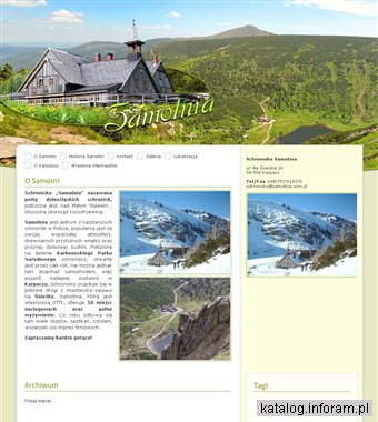 Samotnia to doskonałe miejsce na nocleg w górach