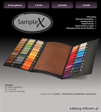 Samplex - wzorniki tkanin