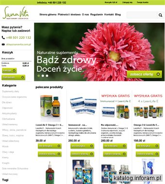 SanaVita - Naturalne suplementy diety i kosmetyki