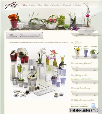 Produkty porcelanowe i szklane - Sandra Rich