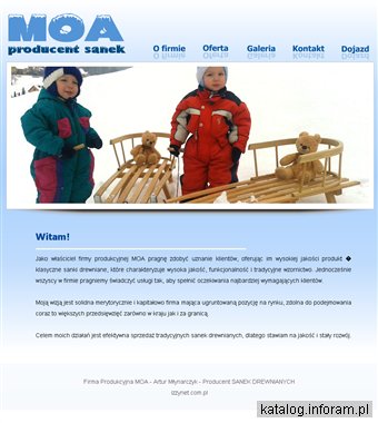 Producent sanek drewnianych dla dzieci