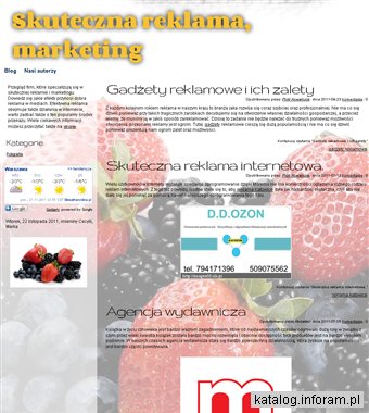 Marketing, blog o reklamie – Santmat