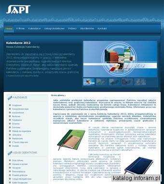 Kalendarze reklamowe