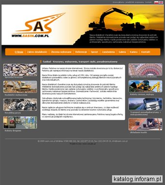 Sasbud - Kruszywa, Transport ponadgabarytowy, ciężki - Warszawa