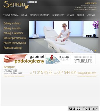 Salon kosmetyczny Satinell Wrocław