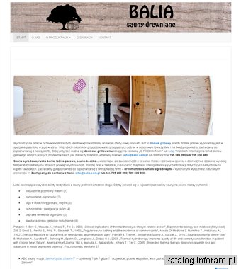 Balia i sauny ogrodowe dostępne na saunyzdrewna.pl