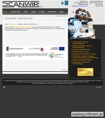 Scanwir - wyważanie