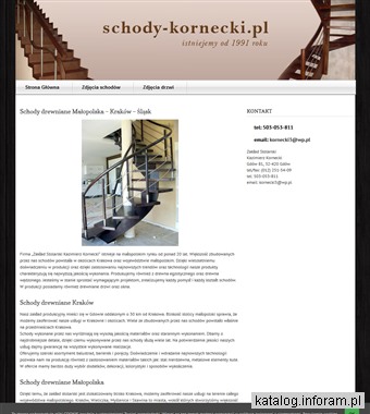 Schody drewniane na wymiar Kraków