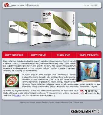 Ścianki reklamowe