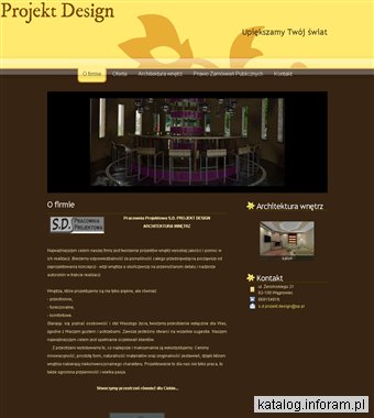 Architekt wnętrz, pracownie projektowe, aranżacja i projektowanie wnętrz