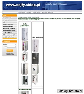 Szafy metalowe, szafy na broń