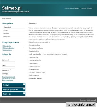 Selmeb.pl - kompleksowe wyposażenie szkół