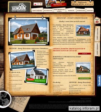 SENDOM domy drewniane