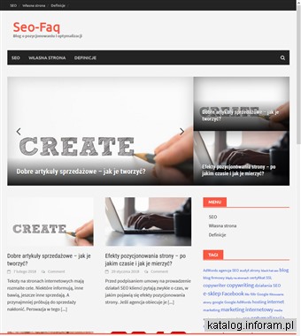 Seo-Faq Blog o pozycjonowaniu i optymalizacji