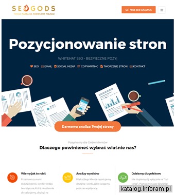 Pozycjonowanie stron - SEOGods