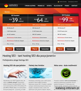 Tani SEO hosting - seohosters
