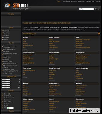 SEO linki - moderowany katalog stron