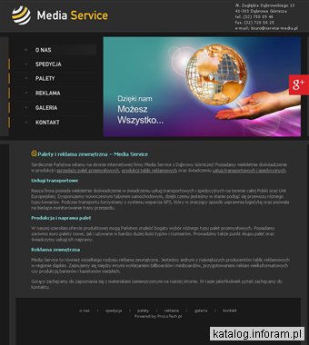 MEDIA SERVICE Produkcja palet śląskie