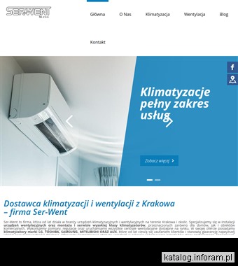 Serwis klimatyzacji Kraków serwent.pl