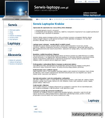 Serwis laptopów - Kraków