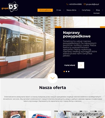 serwis-pojazdowszynowych.pl renowacje pociągów