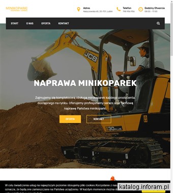 Naprawa minikoparek - serwisminikoparki.pl