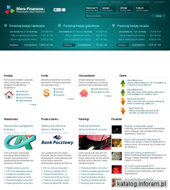 Kalkulator kredytowy - Sfera-Finansow.pl