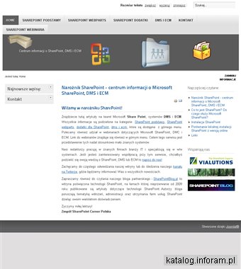 Narożnik SharePoint - SharePoint Corner Polska