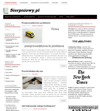 Informacje z Sierpniowy.pl