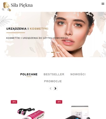 Sklep z urządzeniami kosmetycznymi - silapiekna.pl