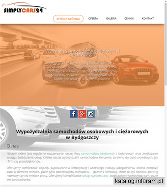 SIMPLYCARS24 wynajem samochodów ciężarowych