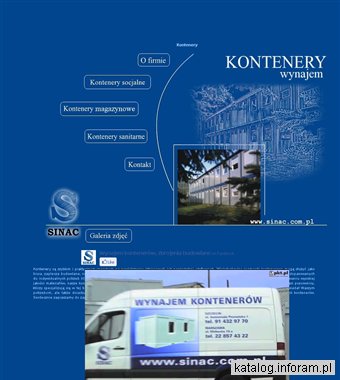 Kontenery - Sinac