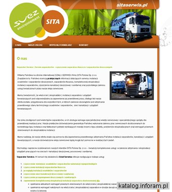 Serwis separatorów, czyszczenie separatora tłuszczu - Sita Serwis