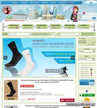 Skarpetki antyzapachowe oferuje Skarpetkowo.pl