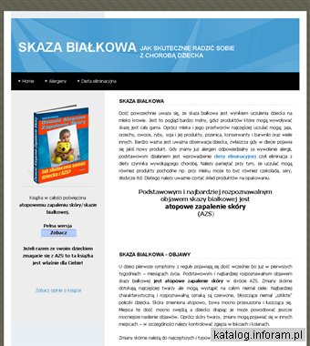 Skaza białkowa u niemowląt