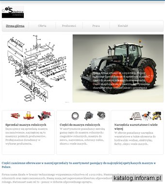 Składnica części do maszyn rolniczych