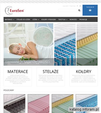 Sklep internetowy z materacami