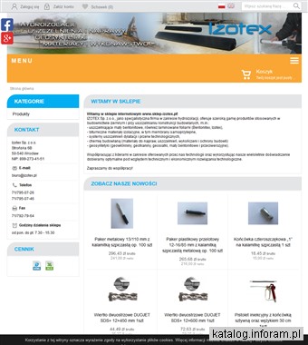 IZOTEX Wałek bentonitowy