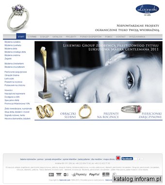 Pierścionki zaręczynowe, kolczyki Warszawa