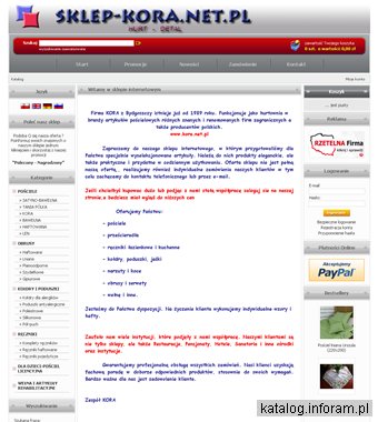 Sklep-kora.net.pl - artykuły pościelowe