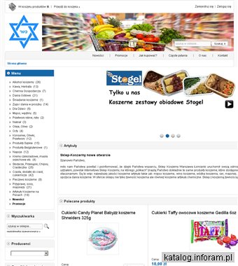 Kosher Shop ser koszerny