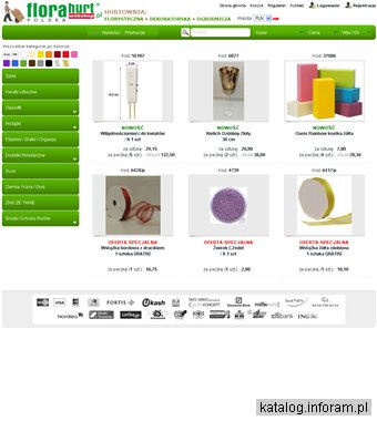 Wysyłkowa hurtownia florystyczno - dekoracyjna