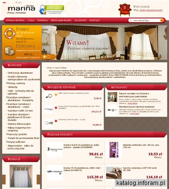 MARINA 2 s.c. - firanki i zasłonki