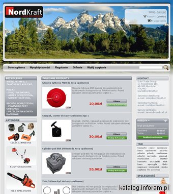 Kosy spalinowe, kosiarki spalinowe, agregaty prądotwórcze