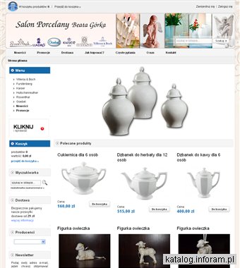 Salon Porcelany Biała Maria