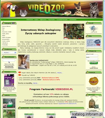 Sklep Zoologiczny VIDEOZOO