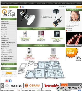 Oświetlenie sufitowe